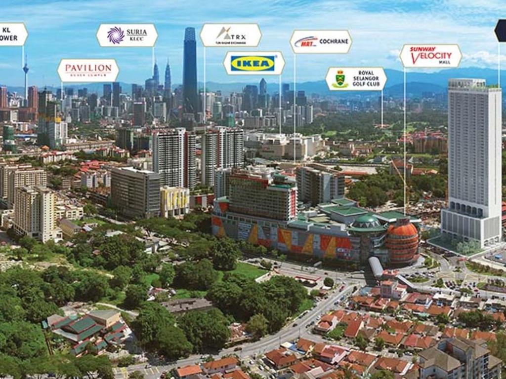 Una Residences, Sunway Velocity By Five Senses Kuala Lumpur Buitenkant foto